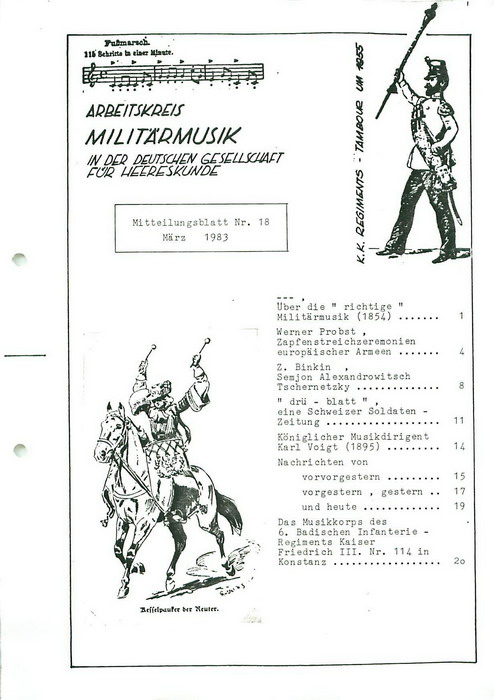 Mitteilungsblatt Nr. 18
