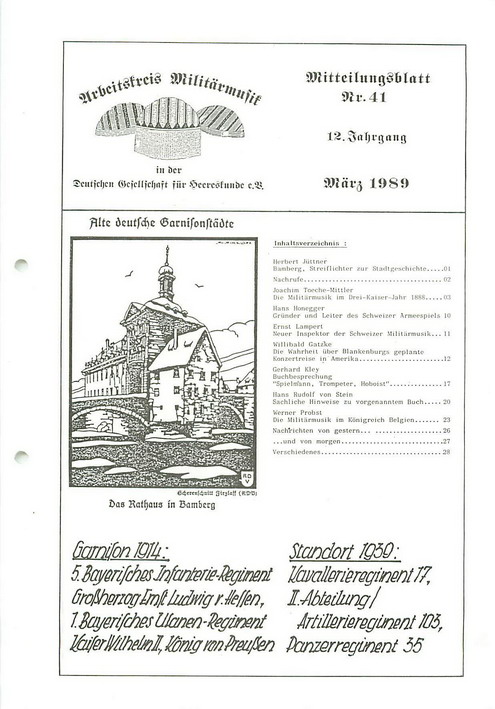 Mitteilungsblatt Nr. 41
