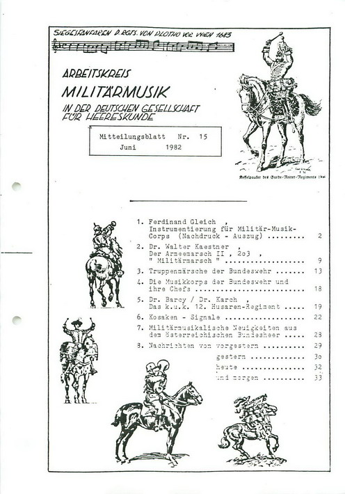 Mitteilungsblatt Nr. 15