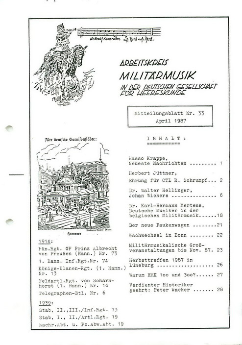 Mitteilungsblatt Nr. 33