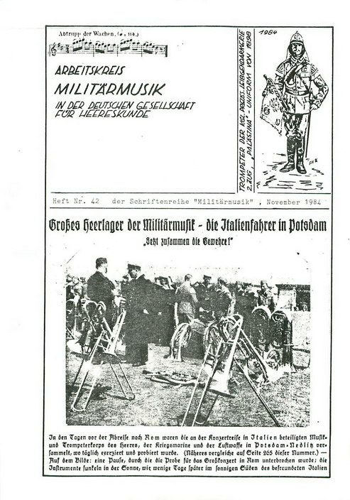 Schriftenreihe "Militärmusik" Nr. 42
