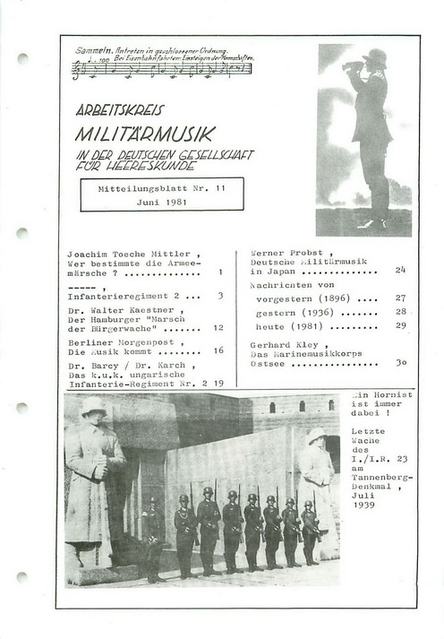 Mitteilungsblatt Nr. 11