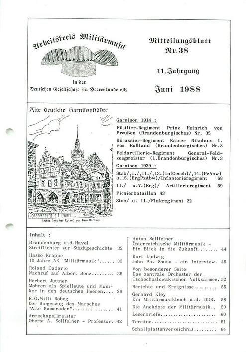 Mitteilungsblatt Nr. 38