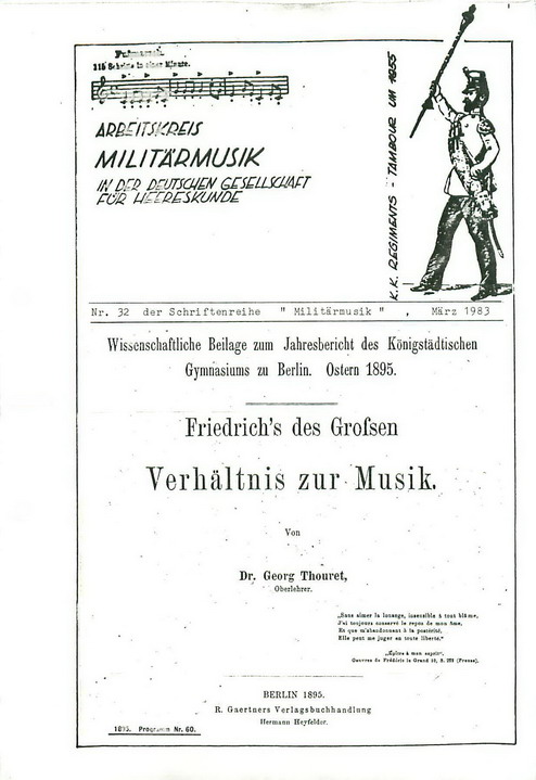 Schriftenreihe "Militärmusik" Nr. 32