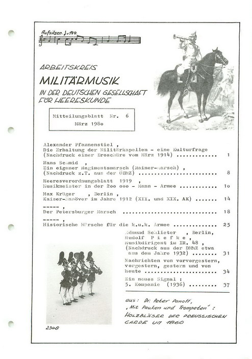 Mitteilungsblatt Nr. 06