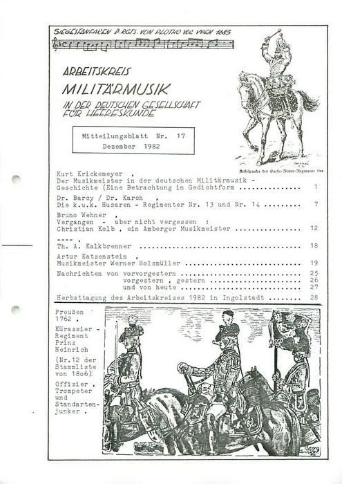 Mitteilungsblatt Nr. 17