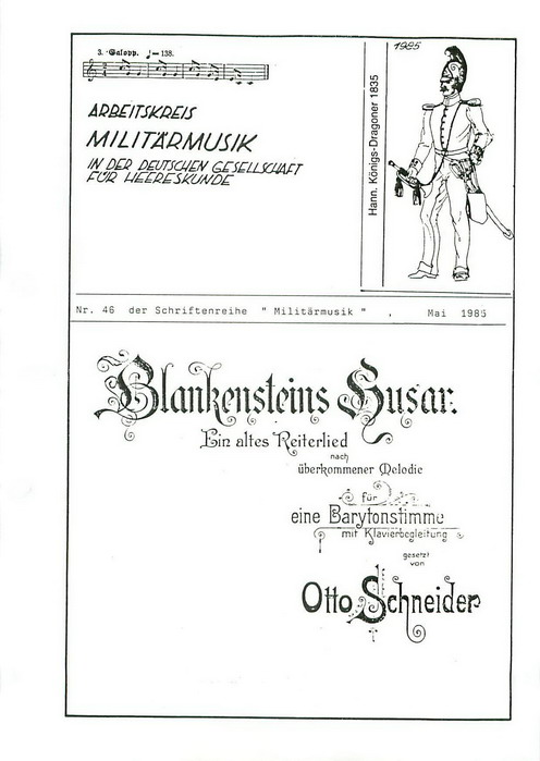 Schriftenreihe "Militärmusik" Nr. 46