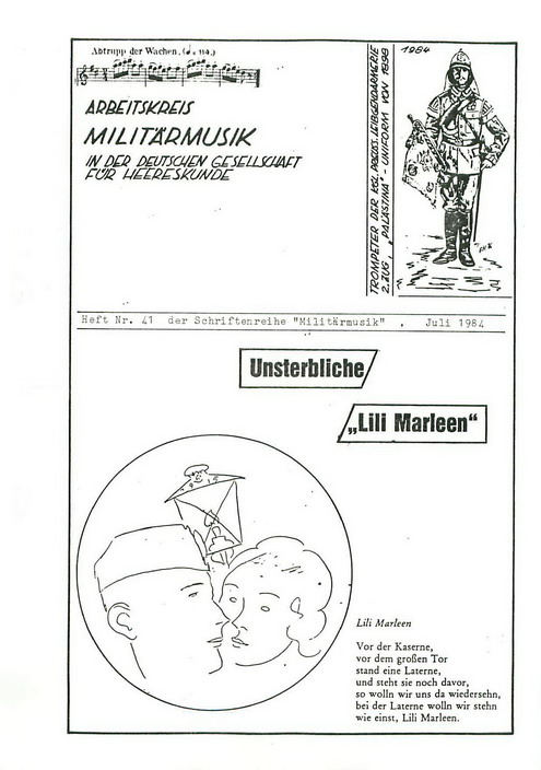 Schriftenreihe "Militärmusik" Nr. 41