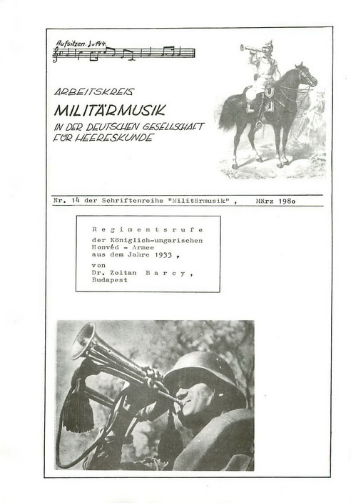 Schriftenreihe "Militärmusik" Nr. 14