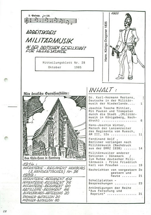 Mitteilungsblatt Nr. 28