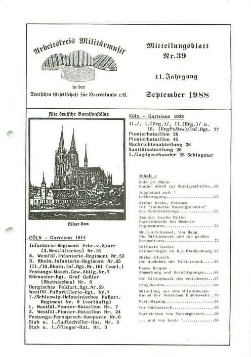 Mitteilungsblatt Nr. 39
