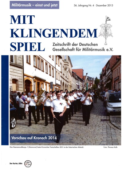 Mit klingendem Spiel, 2013 Nr. 4