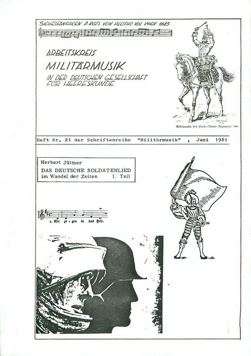 Schriftenreihe "Militärmusik" Nr. 21