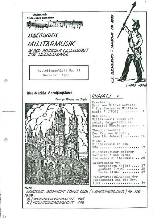Mitteilungsblatt Nr. 21