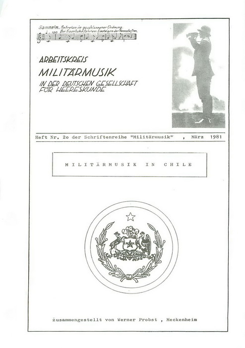 Schriftenreihe "Militärmusik" Nr. 20