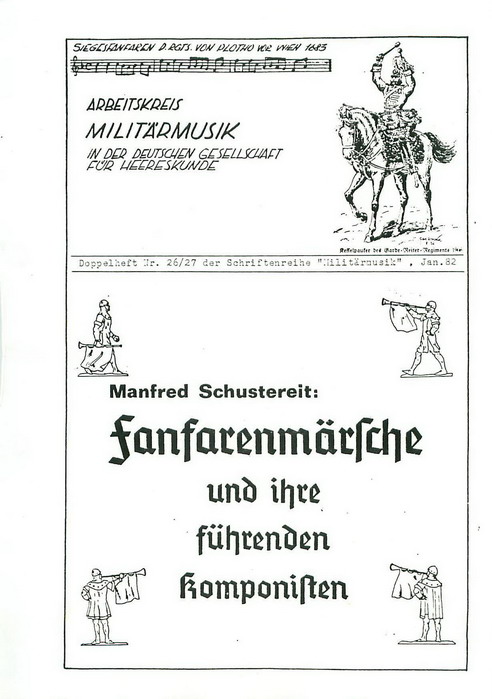 Schriftenreihe "Militärmusik" Nr. 26/27