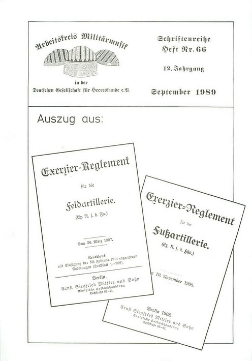 Schriftenreihe "Militärmusik" Nr. 66