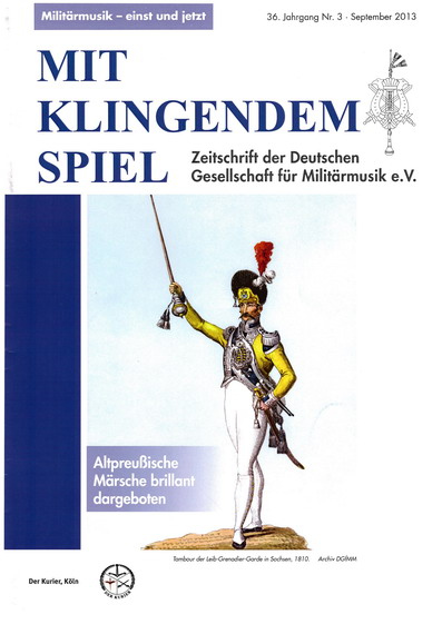 Mit klingendem Spiel, 2013 Nr. 3