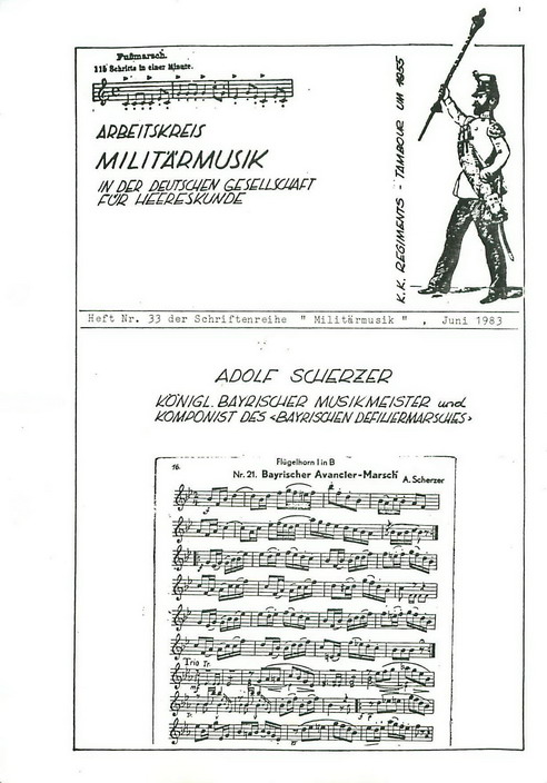 Schriftenreihe "Militärmusik" Nr. 33