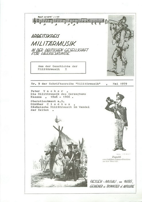 Schriftenreihe "Militärmusik" Nr. 09