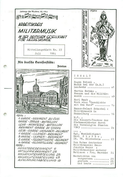Mitteilungsblatt Nr. 23