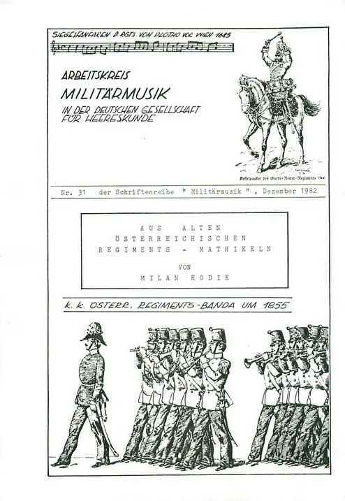 Schriftenreihe "Militärmusik" Nr. 31