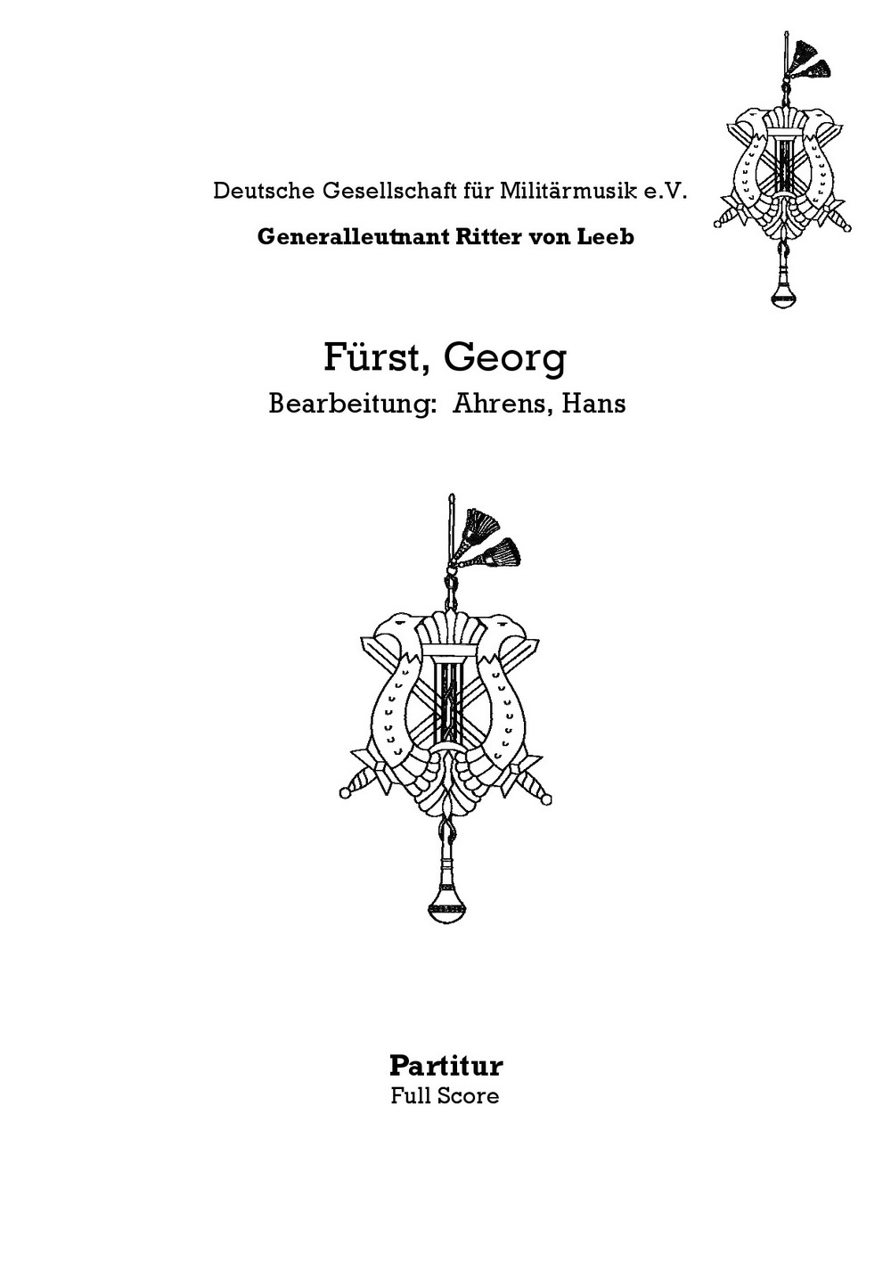 Generalleutnant Ritter von Leeb