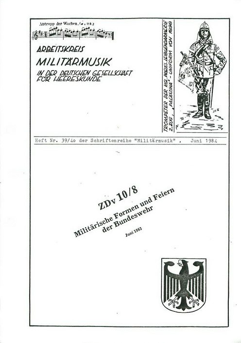 Schriftenreihe "Militärmusik" Nr. 39/40