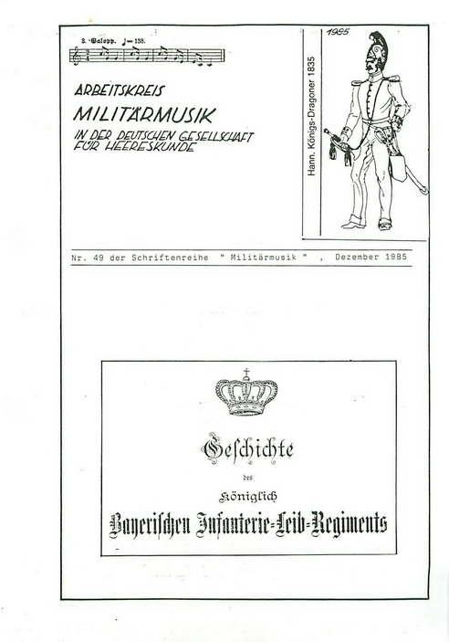 Schriftenreihe "Militärmusik" Nr. 49