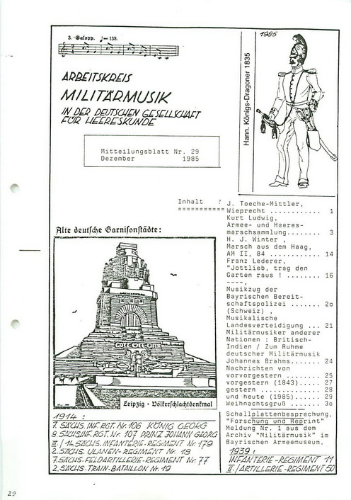 Mitteilungsblatt Nr. 29